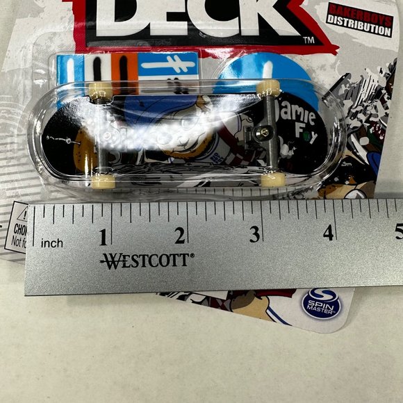 Tech Deck Bakersboys Distribution Jamie Foy Common Skateboard Fingerboard New - Picture 8 of 10